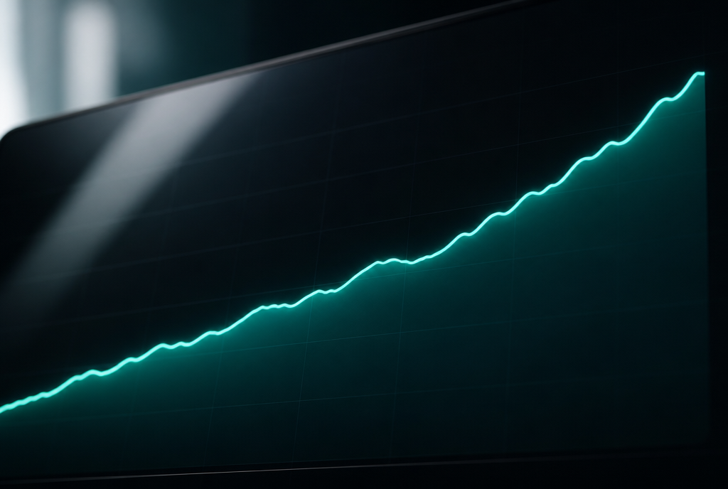 Rising retention curve illustrating how longer retention builds player lifetime value